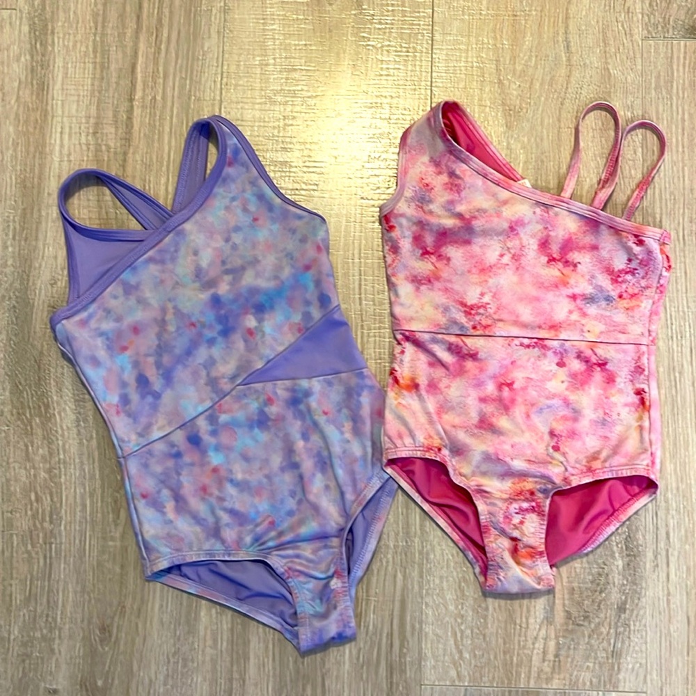 Cat & jack size xs (4/5) gymnastics/ dance leotards bundle